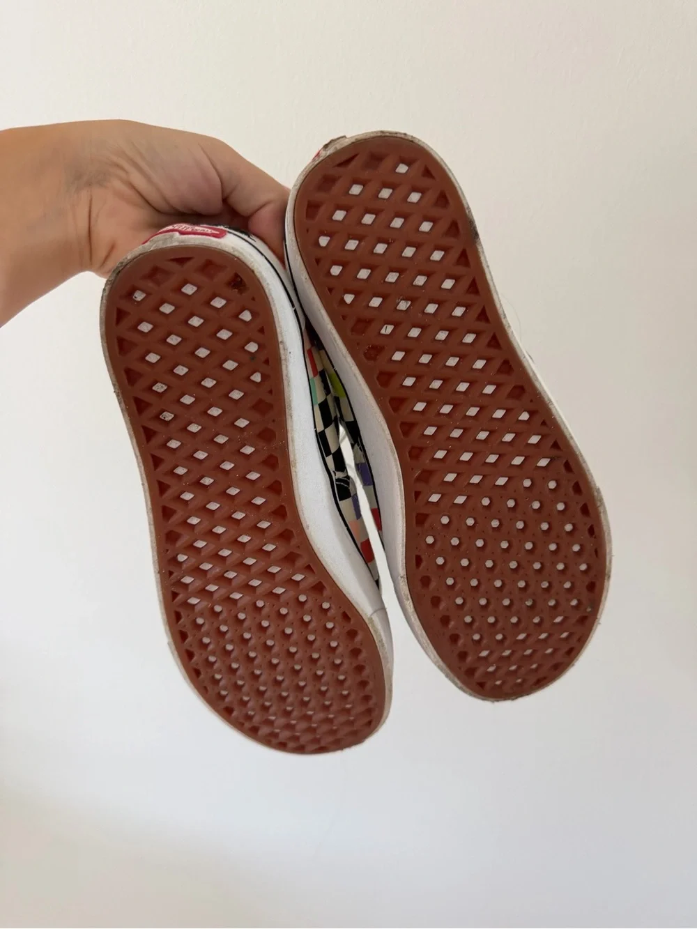Vans x MOMA Collab - Checkerboard Low-Top Sneakers